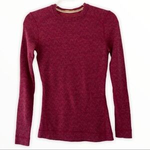 Smartwool Merino 250 Crew Base Layer Pattern Top